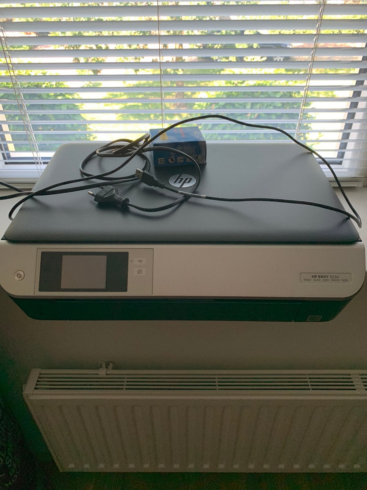 Printer HP Envy 5534 + inkt cartridge, Ophalen, Gebruikt, Overige merken