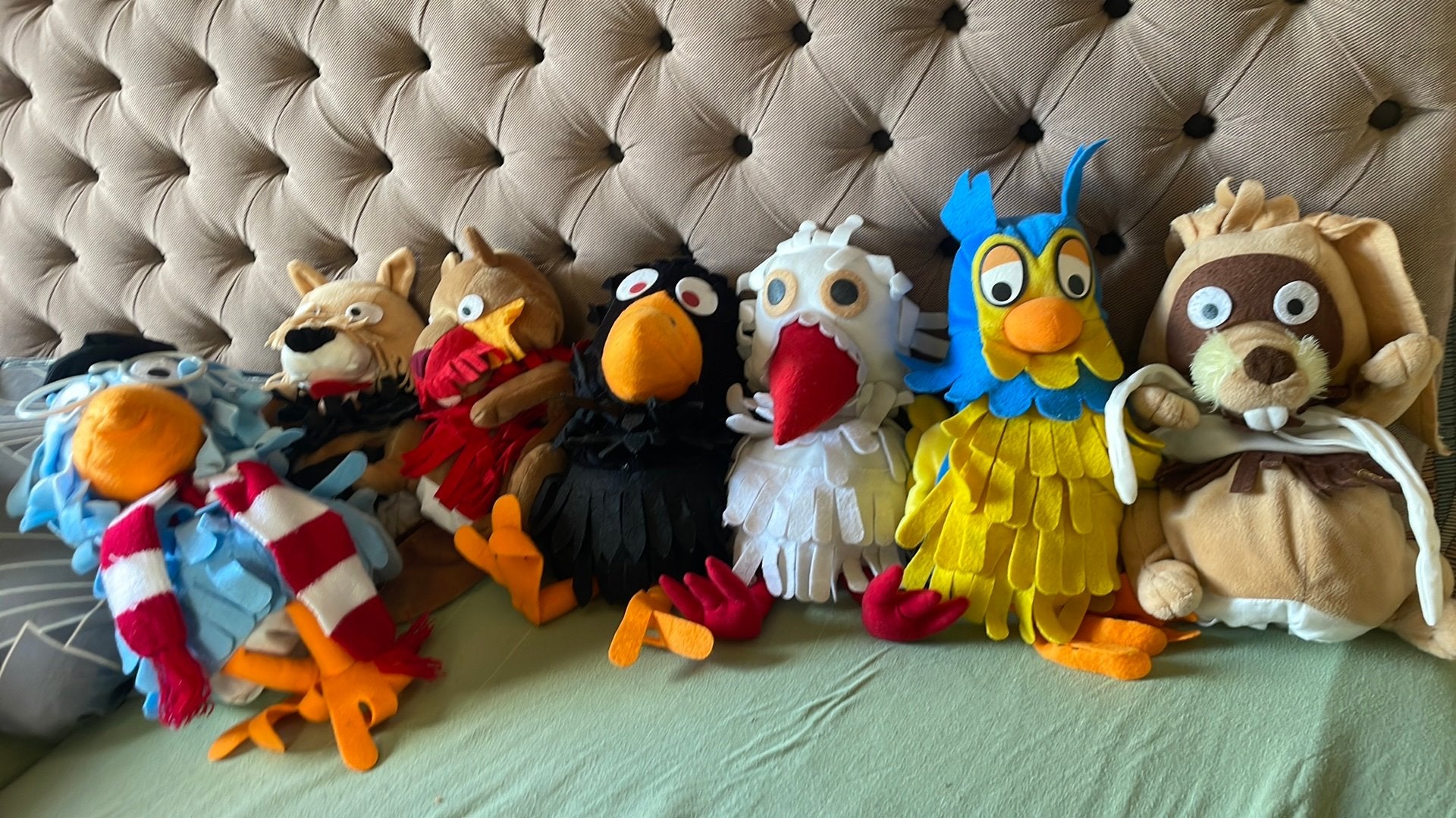Fabeltjeskrant handpoppen, Overige karakters, Ophalen of Verzenden, Zo goed als nieuw, Overige typen