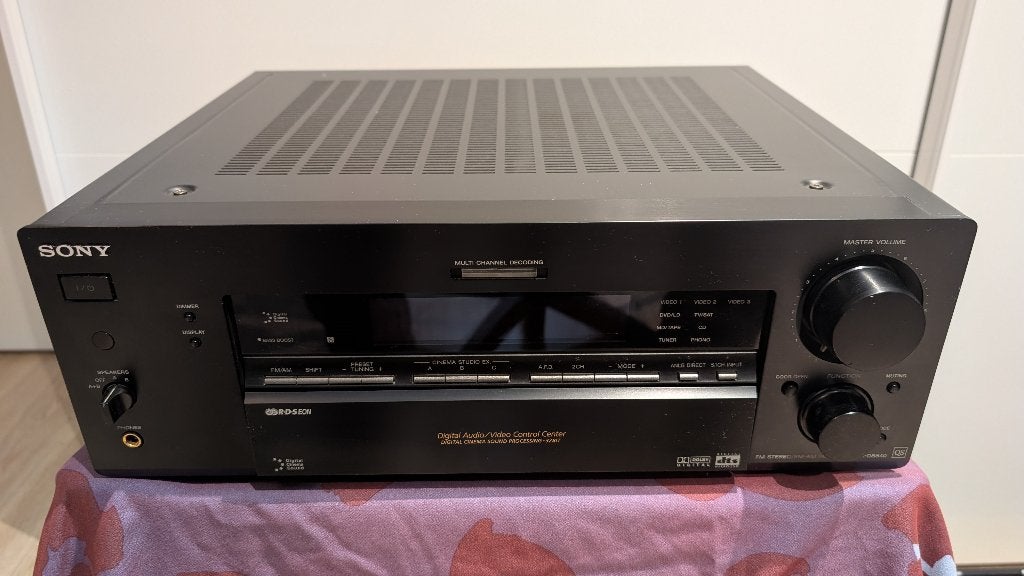 Sony STR-DB840 QS receiver + originele afstandsbediening, Ophalen, Gebruikt, 60 tot 120 watt, Sony