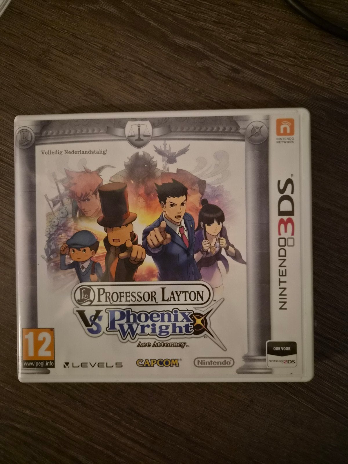 Professor Layton vs Phoenix Wright Ace Attorney Nintendo 3DS, Ophalen of Verzenden, Gebruikt