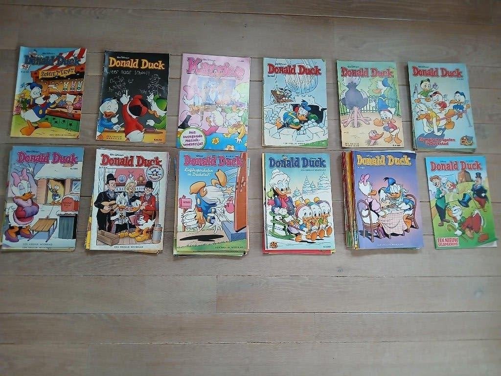 Donald Duck stripboeken, Boeken, Stripboeken, Meerdere stripboeken, Ophalen of Verzenden, Gelezen
