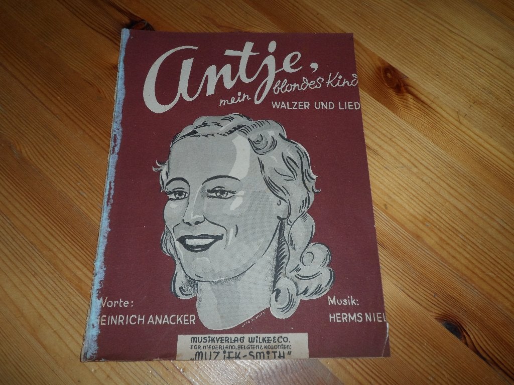 Antje - herms niel / h. Anacker, Gebruikt, Gitaar, Ophalen of Verzenden, Artiest of Componist
