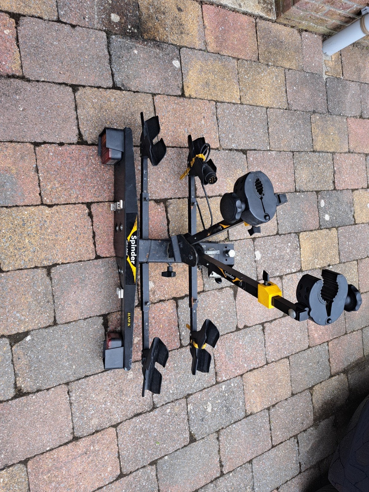 Spinder Hawk fietsendrager 2 fietsen kantelbaar (met schade), Auto diversen, Fietsendragers, Ophalen of Verzenden, 2 fietsen, Gebruikt