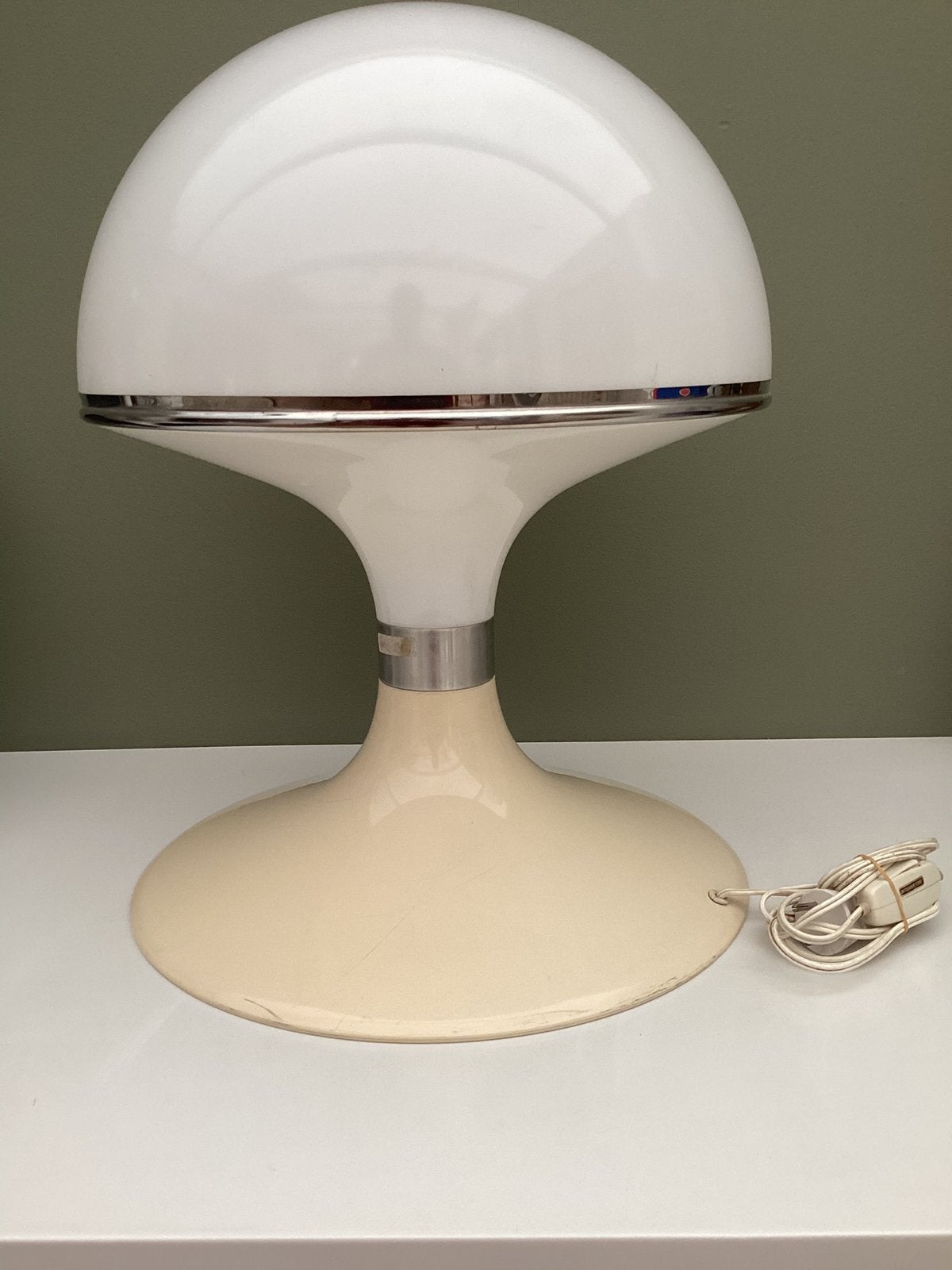 Space age Dadimé France XL mushroom tafellamp, Ophalen