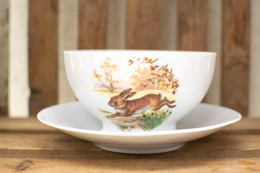 Eschenbach bavaria porseleinen jus/saus schaaltje 39150, Gebruikt, Ophalen of Verzenden, Bord(en), Wedgwood
