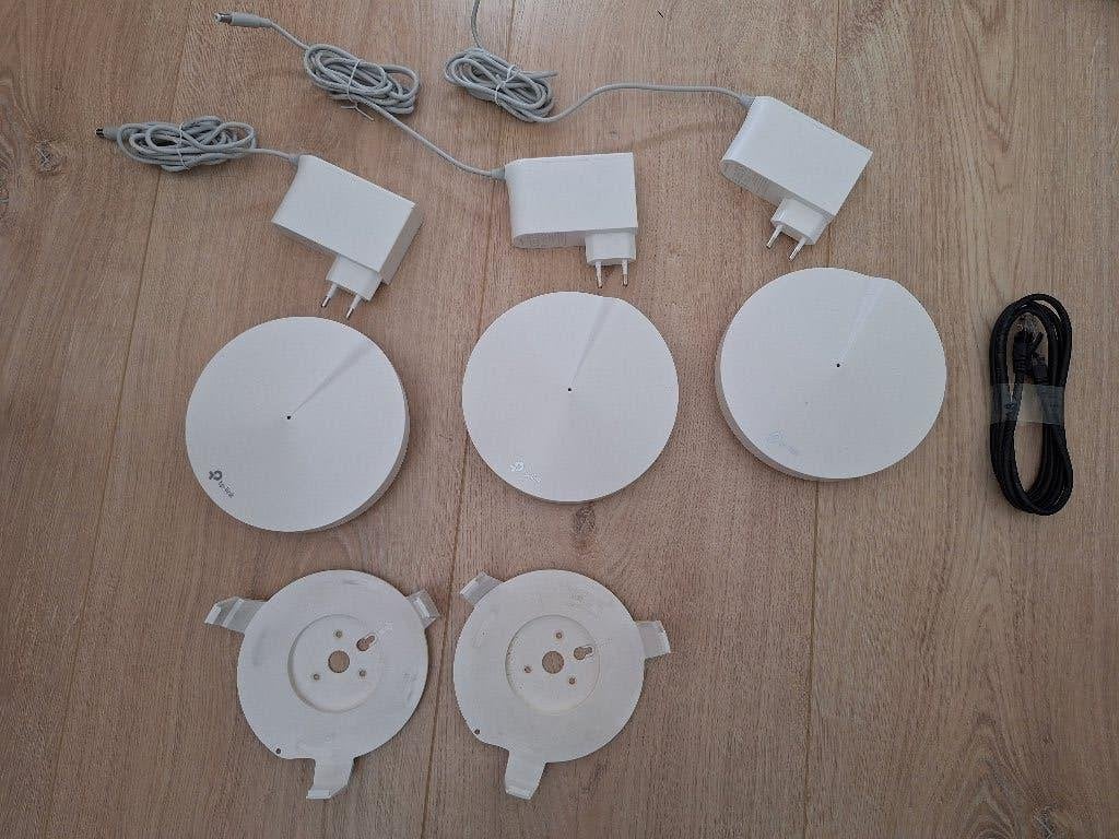 Mesh wifiset TP-link Deco M9 plus, Ophalen of Verzenden, Zo goed als nieuw, Router, TP-LINK