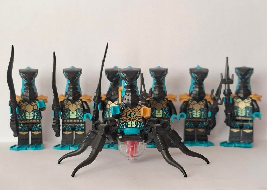 LEGO Ninjago minifiguur, njo0694 Glutinous en 6x njo0696, Lego, Ophalen of Verzenden, Zo goed als nieuw, Minifiguur