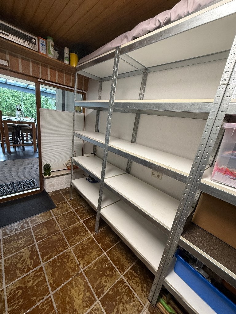 3 stevige stellingkasten stelling legbordkast opbergstelling, Ophalen, Gebruikt