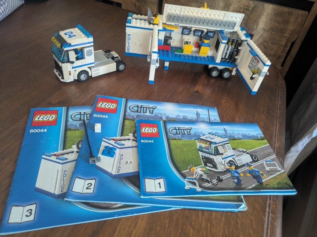 Lego CITY 60044 Politie Mobiele Politiepost, Verzenden, Lego, Complete set, City