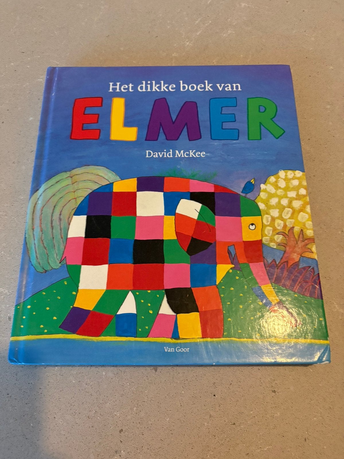 Het dikke boek van Elmer, Ophalen, Zo goed als nieuw, 3 tot 4 jaar