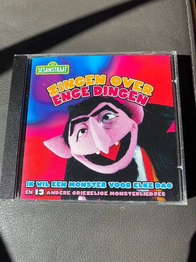Sesamstraat - Zingen over Enge Dingen CD, Cd's en Dvd's, 6 tot 9 jaar, Ophalen of Verzenden, Zo goed als nieuw, Muziek