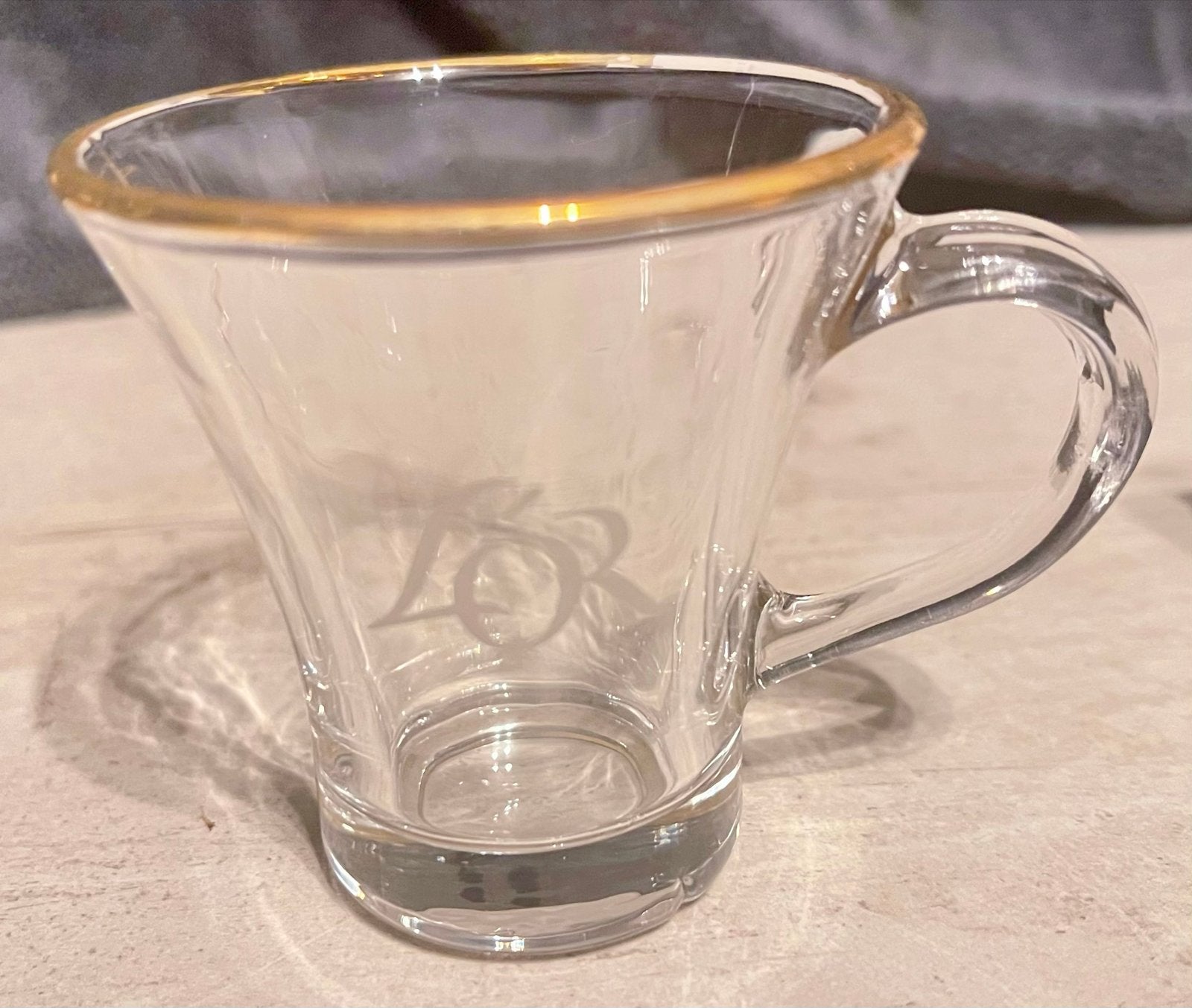 Set van 2 L'OR Espresso Glazen 70ml - Splinternieuw in Doos, Nieuw, Ophalen of Verzenden, Meerkleurig, Overige merken
