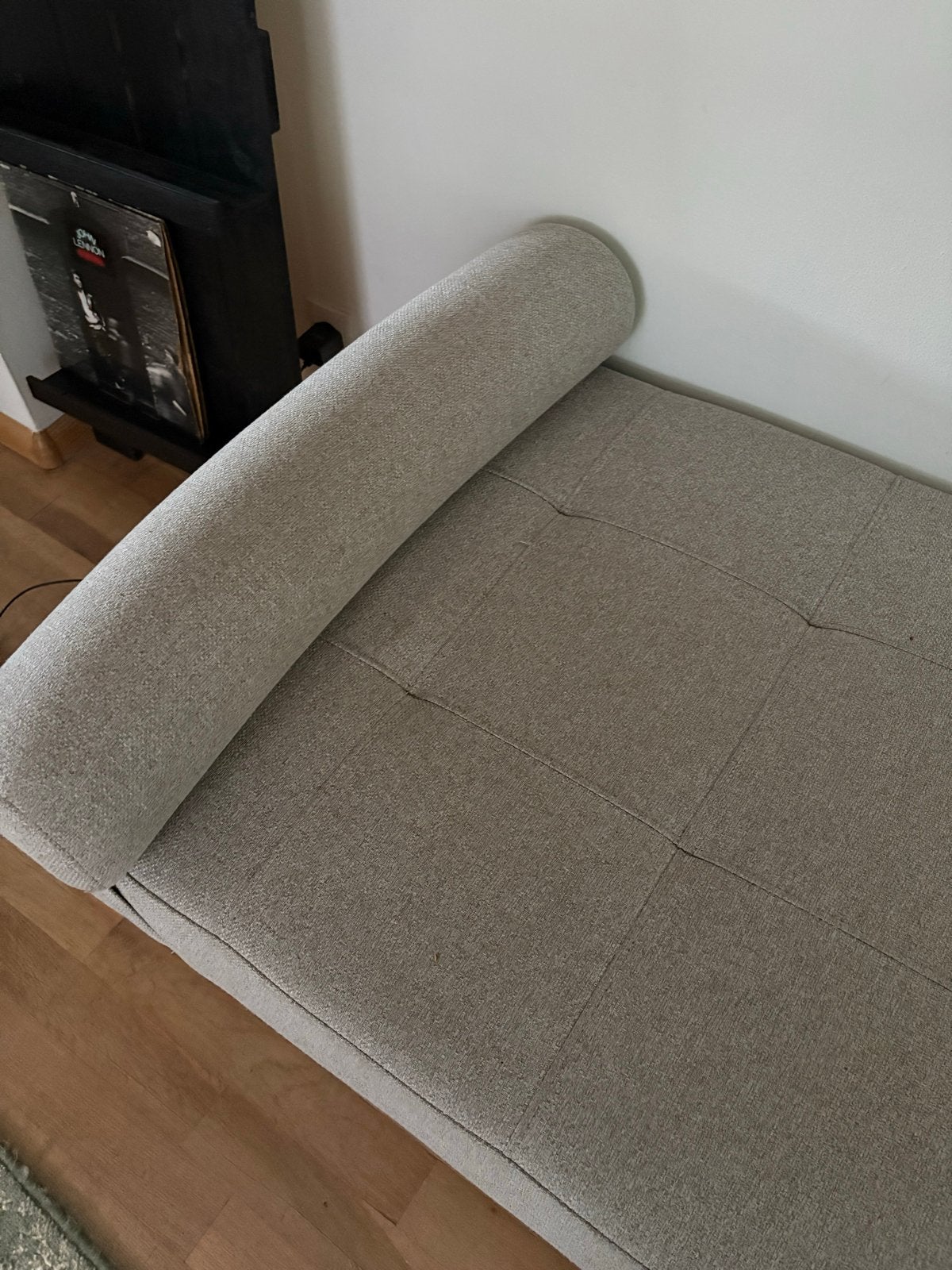 Stijlvolle Grijze Chaise Longue - Zo goed als nieuw, Eenpersoons, 150 tot 200 cm, 75 tot 100 cm, Ophalen of Verzenden