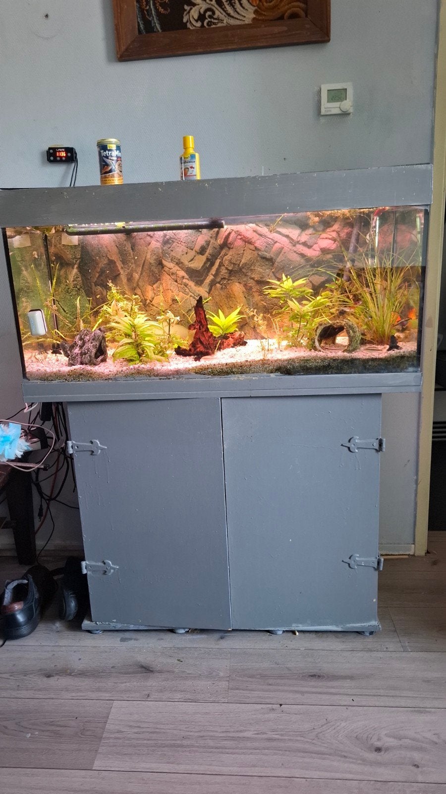 jewel rio 180, Ophalen, Inclusief vissen, Gebruikt, Leeg aquarium