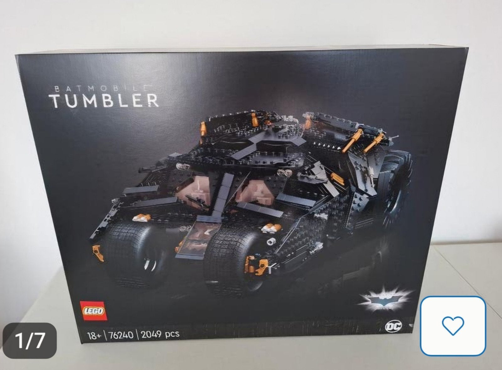 Lego Batmobile Tumbler 76240 - Nieuw en Ongeopend, Overige thema's, Lego, Nieuw, Ophalen of Verzenden