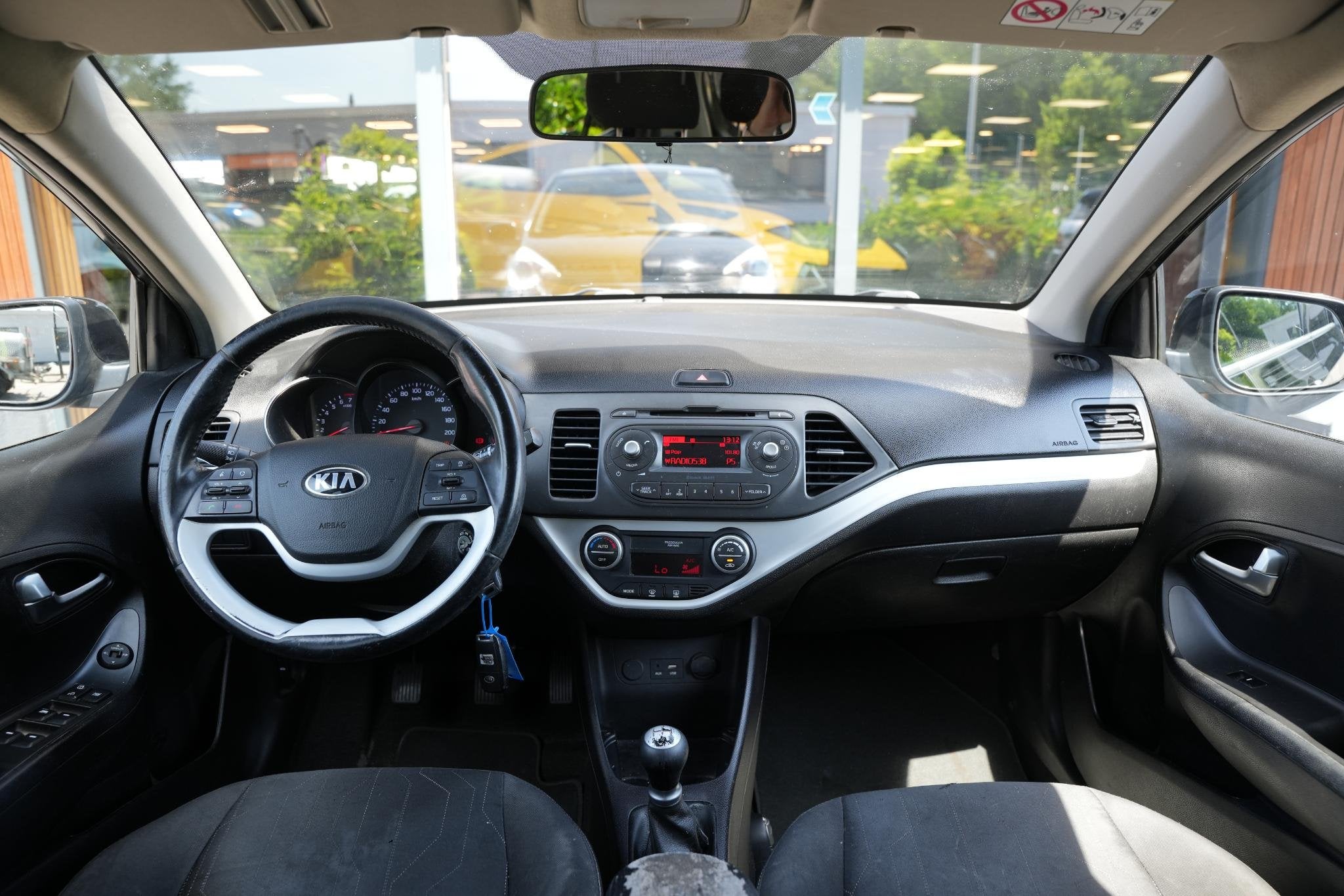 Kia Picanto 1.0 CVVT First Edition, Auto's, Kia, Voorwielaandrijving, Euro 5, Stof, Gebruikt