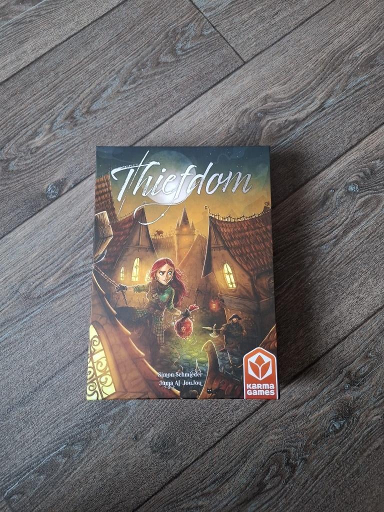 Thiefdom (Kickstarter) Bordspel, Een of twee spelers, Ophalen of Verzenden, Nieuw, Karma Games