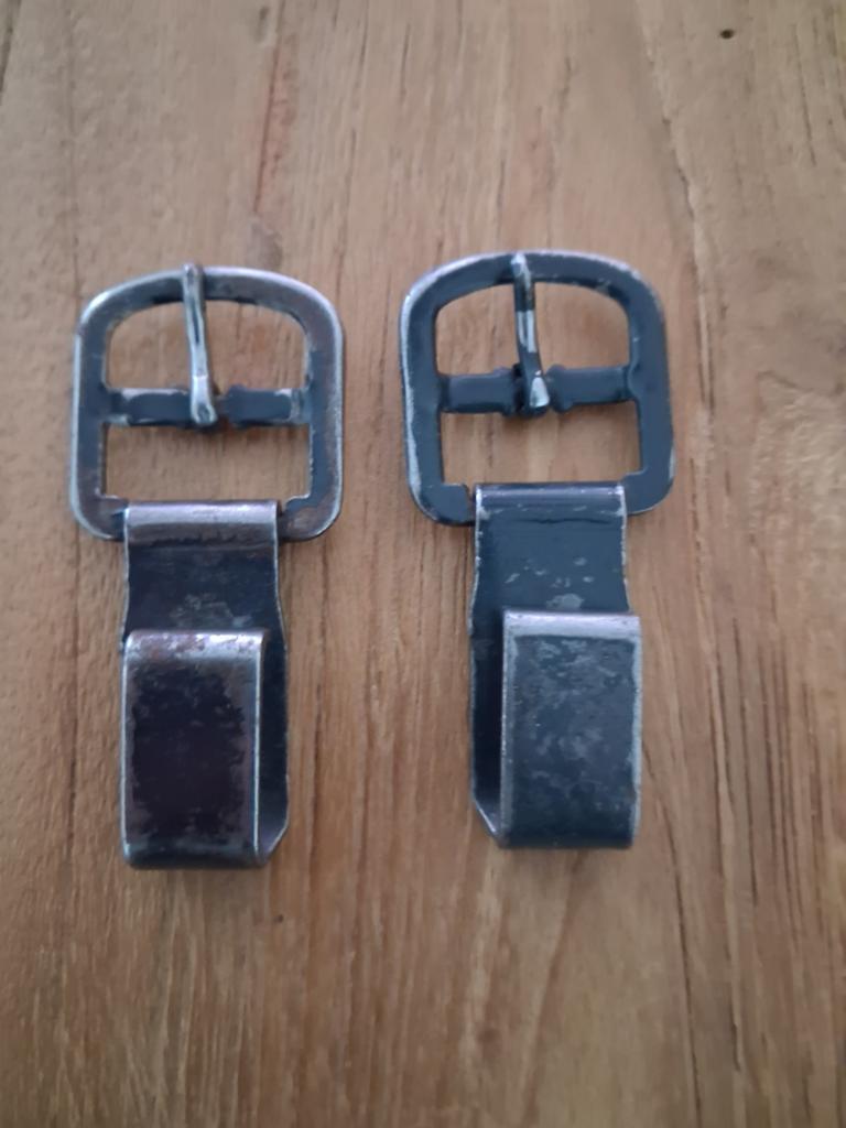 Originele Duitse WO2 Y-riem haken - Goede staat, Verzamelen, Verzenden, Duitsland
