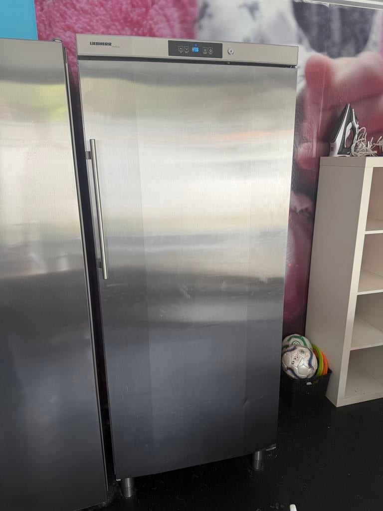 Liebherr RVS Vrieskast Gastronomie op Poten - 478 Liter, Witgoed en Apparatuur, Koelkasten en IJskasten, Ophalen, Gebruikt, 200 liter of meer