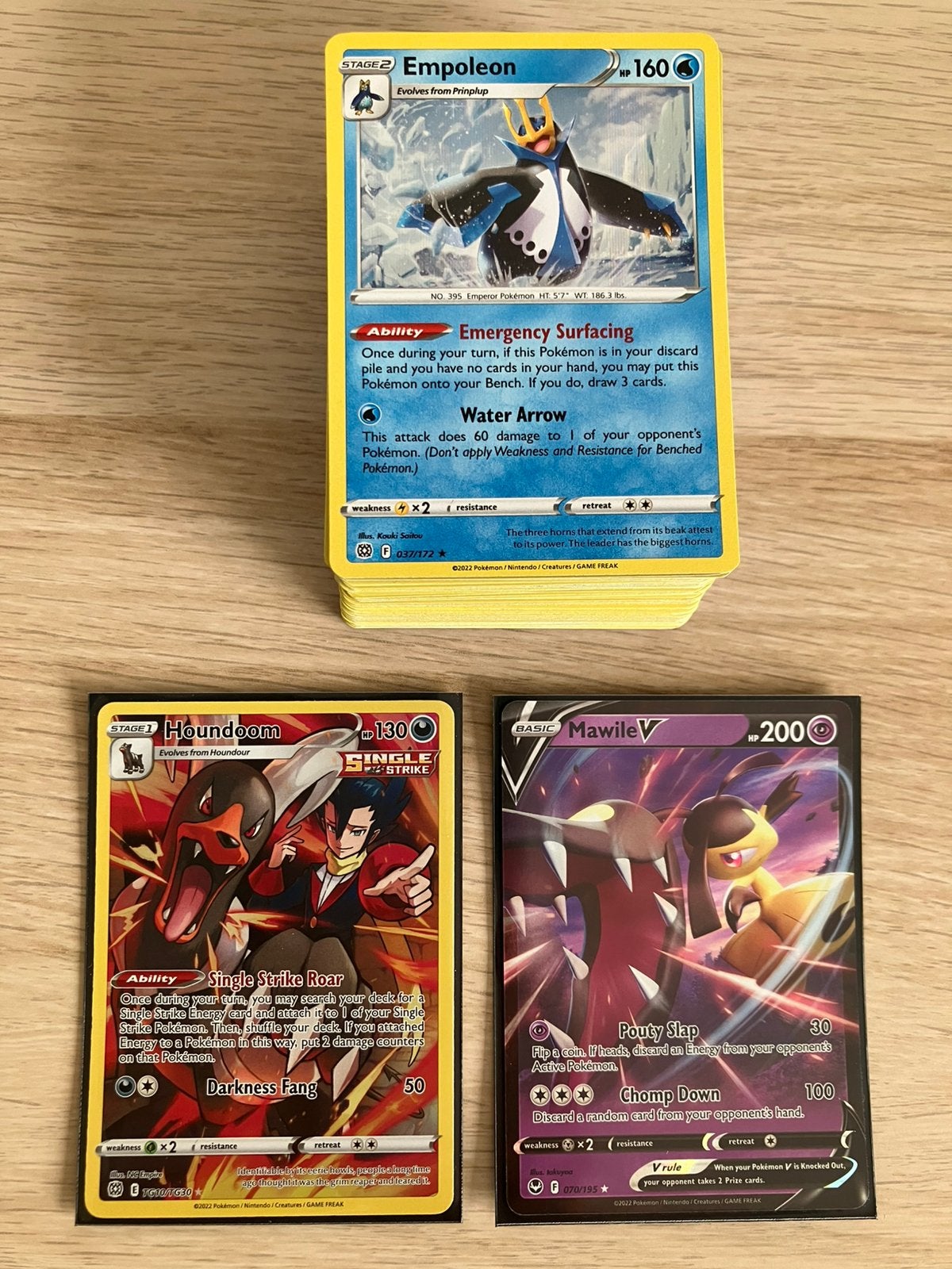 KADO TIP Set van 100 verschillende originele Pokemon kaarten, Ophalen of Verzenden, Zo goed als nieuw, Meerdere kaarten, Foil
