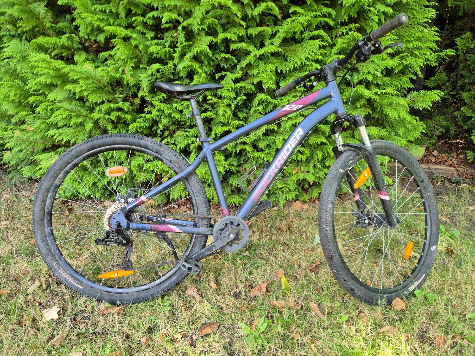Rockrider ST120 - 27.5inch - schijfremmen - 9 versnellingen, Fietsen en Brommers, Fietsen | Meisjes, Gebruikt, Versnellingen, Rockrider