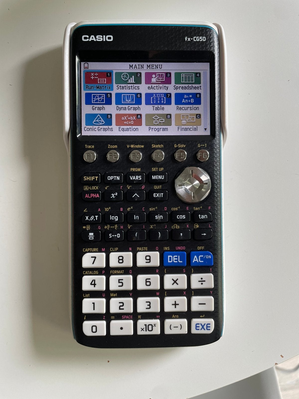 Grafische rekenmachine, Casio fx-CG50, Diversen, Rekenmachines, Ophalen, Grafische rekenmachine, Zo goed als nieuw