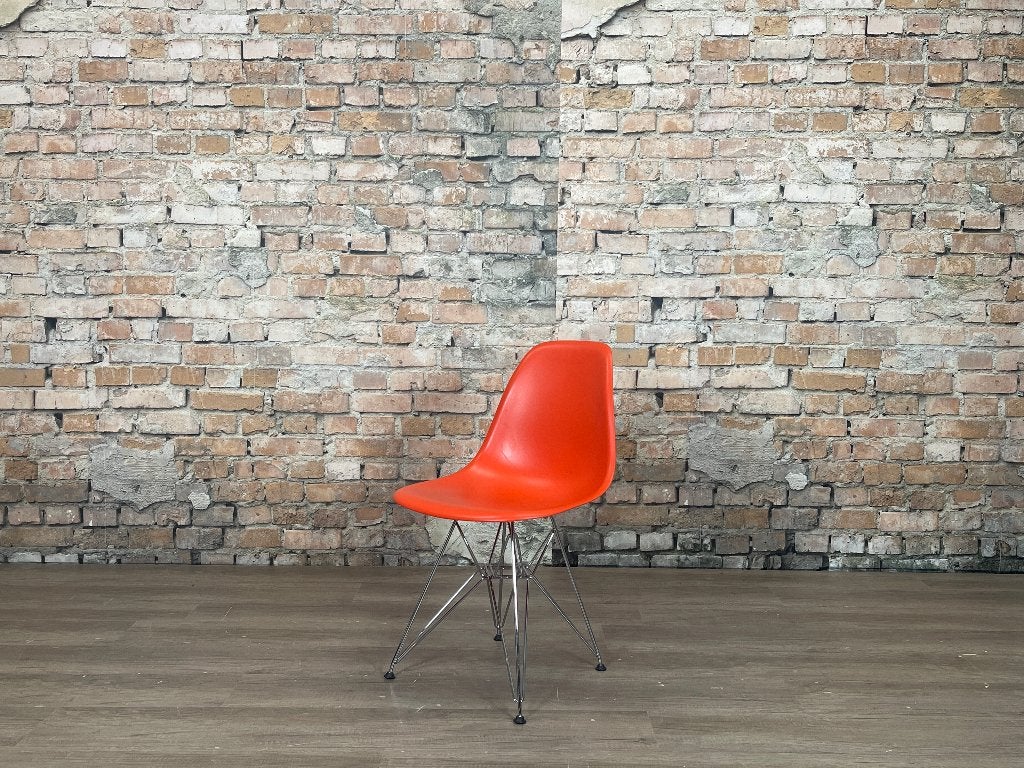 Vitra DSR – Roodoranje kunststof | Charles & Ray Eames, Ophalen, Overige kleuren, Design, Zo goed als nieuw
