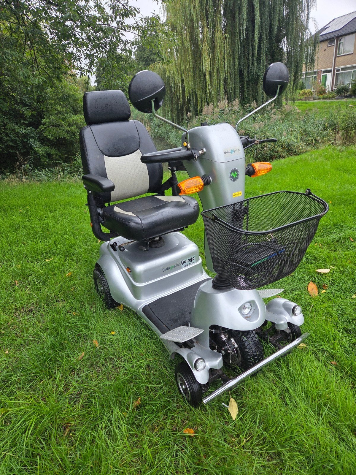 scootmobiel Quingo type  Plus  met nieuwe accu's, Diversen, 10 km/u of minder, Gebruikt, Ophalen of Verzenden, Quingo