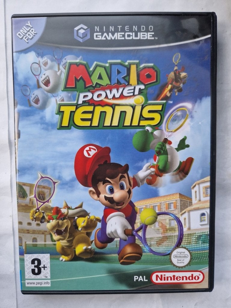 MARIO power TENNIS, Gebruikt, 1 speler, Racen en Vliegen, Ophalen of Verzenden