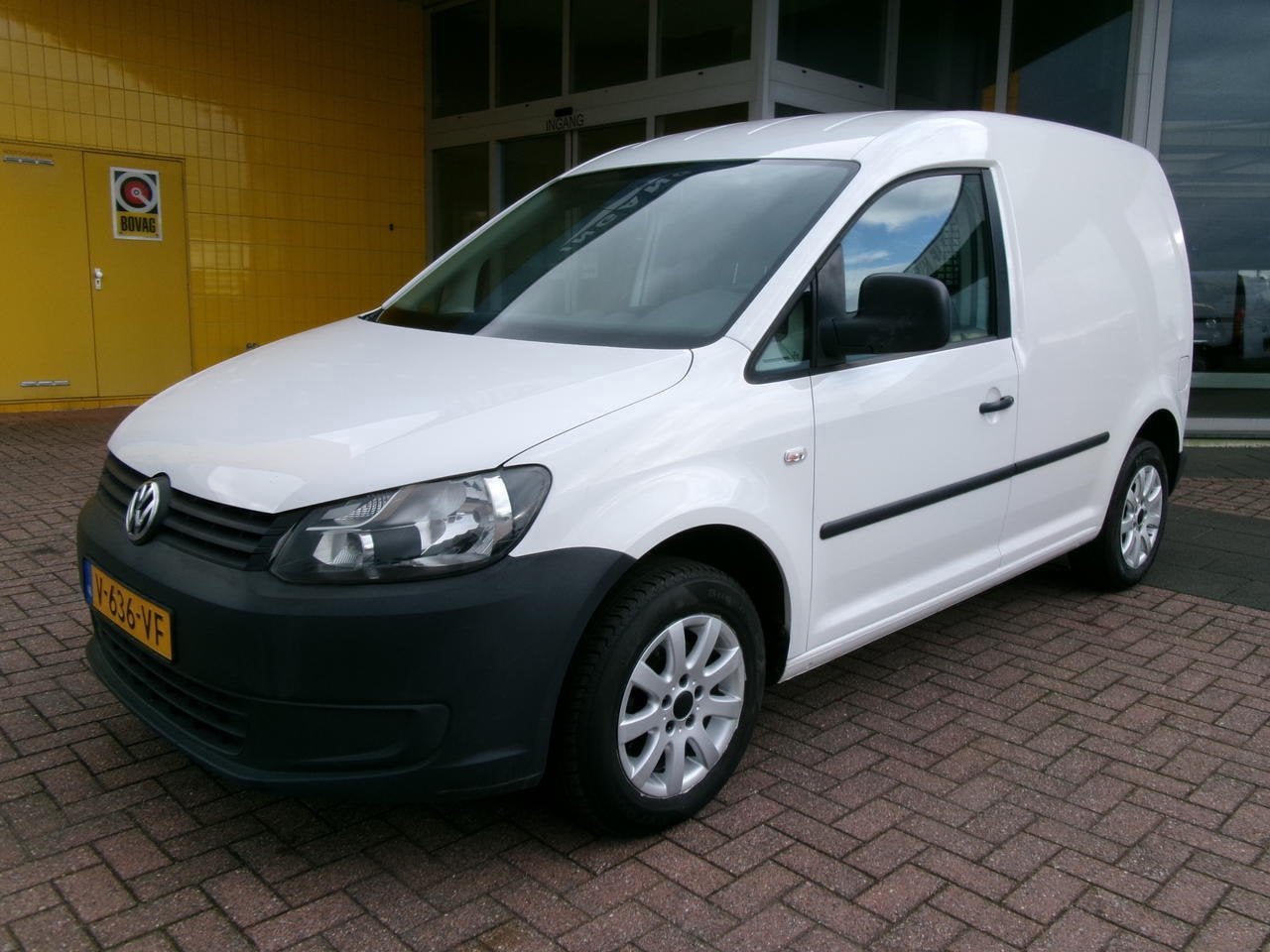 Volkswagen Caddy 1.2 TSI BESTEL BENZINE TREKHAAK (NW.DISTR.!, Euro 5, Gebruikt, Volkswagen, Wit