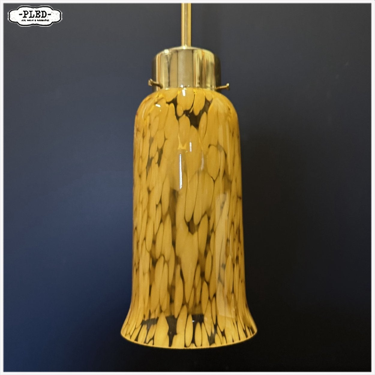 Vintage pendellamp Lamp Hanglamp, Huis en Inrichting, Ophalen, Gebruikt, Vintage Midcentury, E27 (groot)