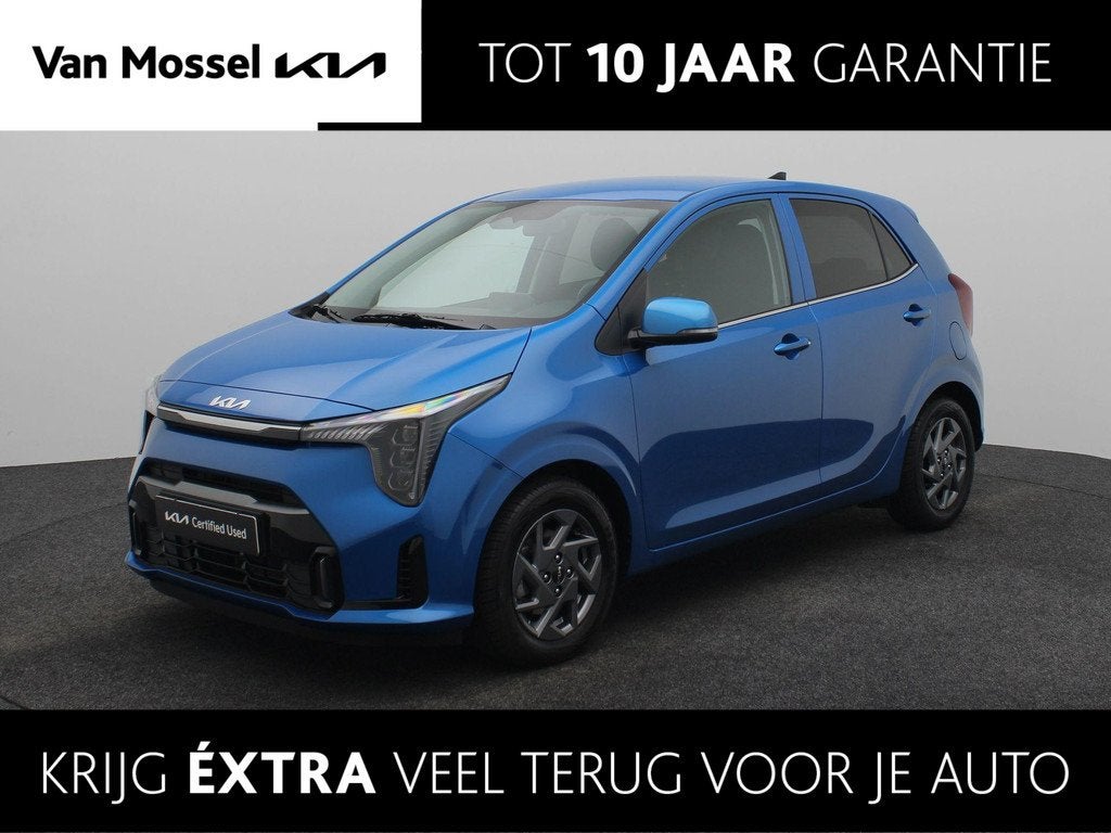 Kia Picanto 1.0 DPI DynamicPlusLine | Lichtmetalen velgen |, Auto's, Kia, 12 maanden, Stof, Euro 6, Lichtsensor