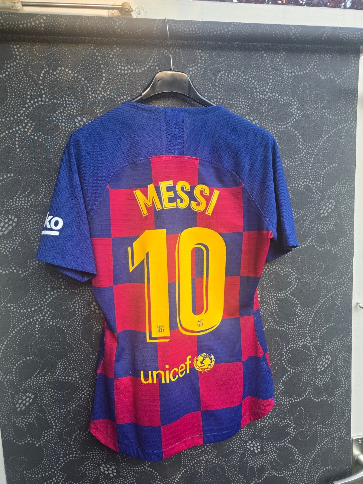 FC Barcelona Messi 10 Dames Vaporknit Shirt Maat S Nieuw, Nike, Nieuw, Ophalen of Verzenden, Voetbal