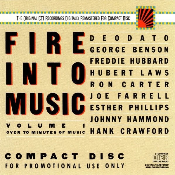 Cti recordings – fire into music - volume 1 cd epc 450567-2, Verzenden, Blues, Remastered