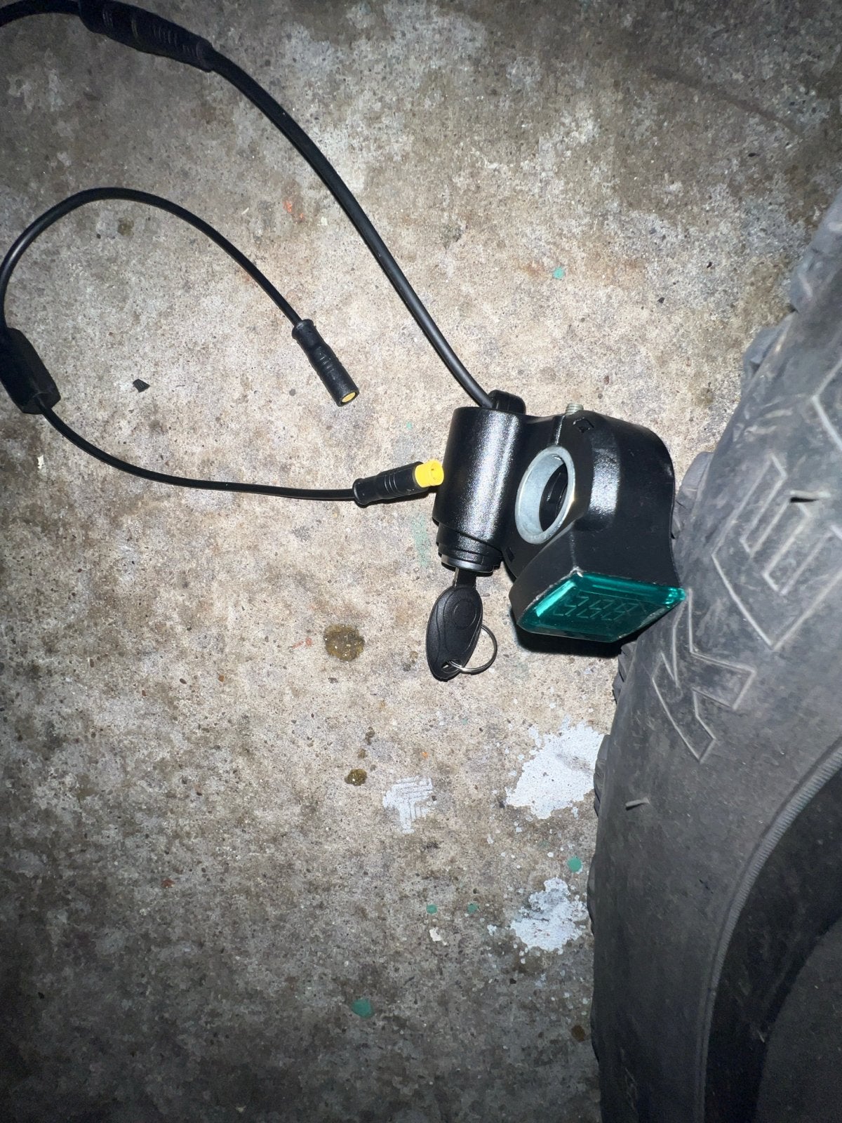 Contactslot voor gashendel met twee sleutels, Elektrische fiets, Overige typen, Ophalen of Verzenden, Nieuw