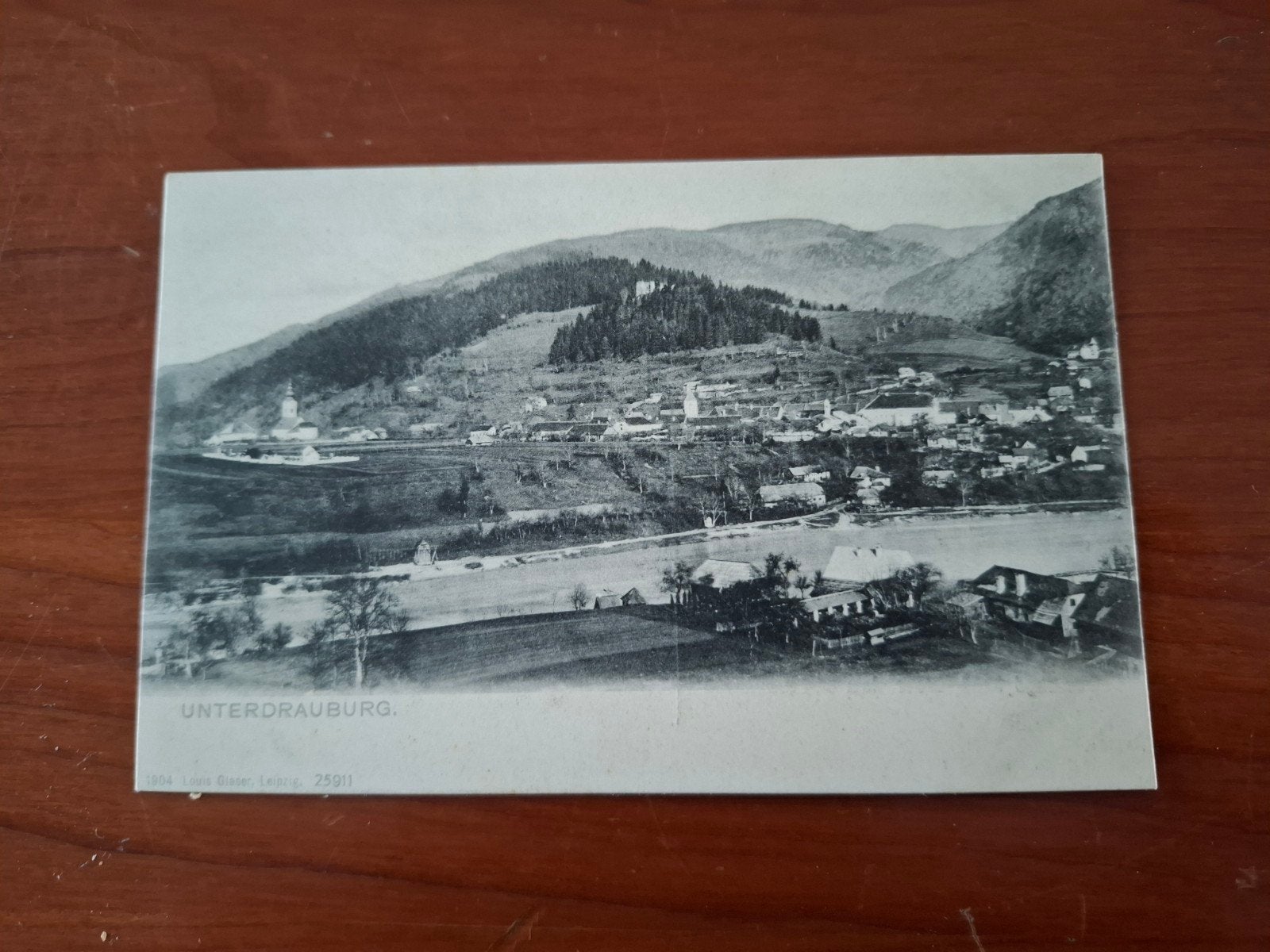 Oude ansichtkaart Unterdrauburg (Dravograd), Slovenië, Ophalen of Verzenden, Voor 1920, Ongelopen, Overig Europa