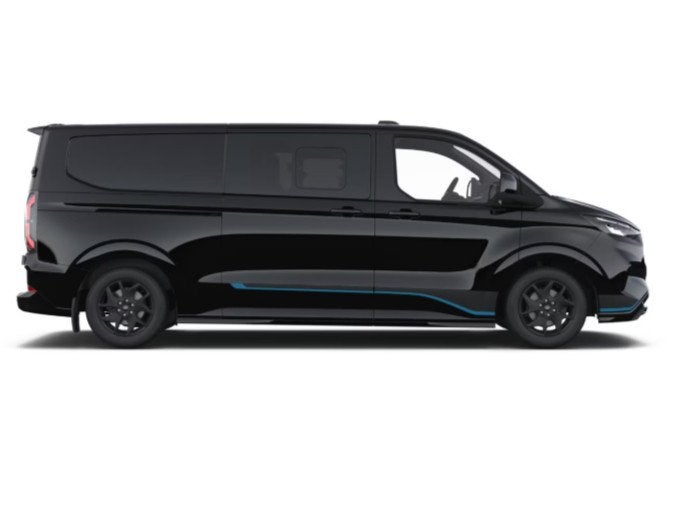 Ford Transit Custom 320 2.0 TDCI L2H1 Sport DC, Auto's, 12 maanden, Stof, Euro 6, 4 cilinders