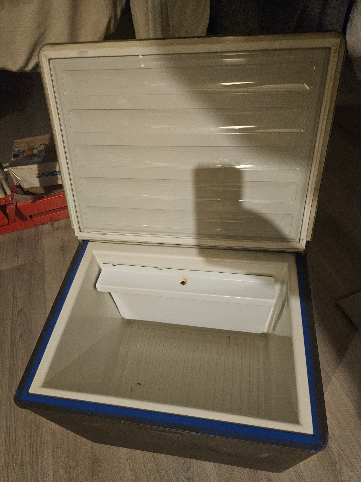 Compacte mini koelkast/vriezer - Ideaal voor camping/auto, Ophalen of Verzenden, Minder dan 75 liter, Zonder vriesvak, Gebruikt