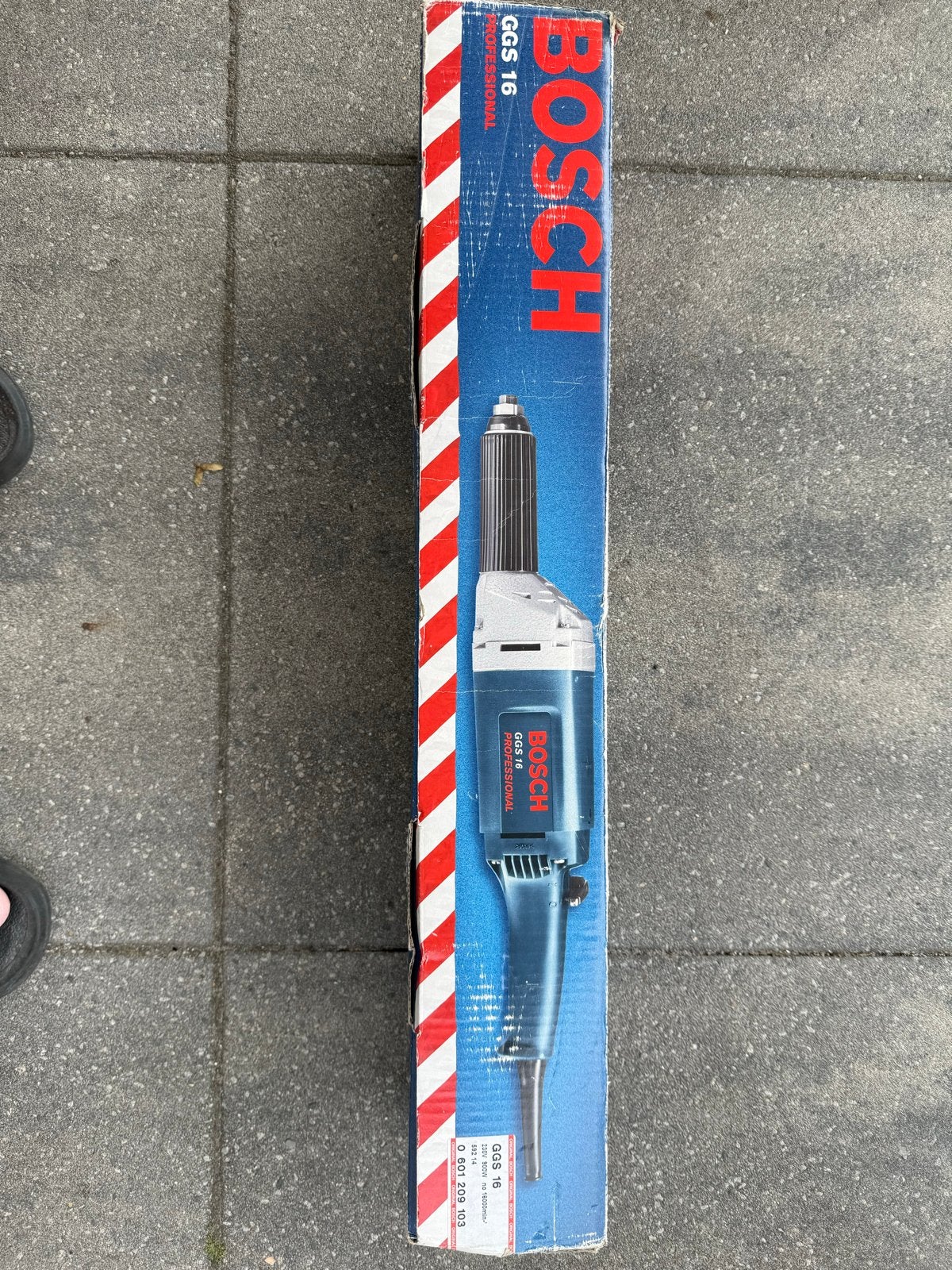 Bosch GGS 16 Professional Rechte Slijper 900W, Ophalen, Zo goed als nieuw, 600 tot 1200 watt, Overige typen