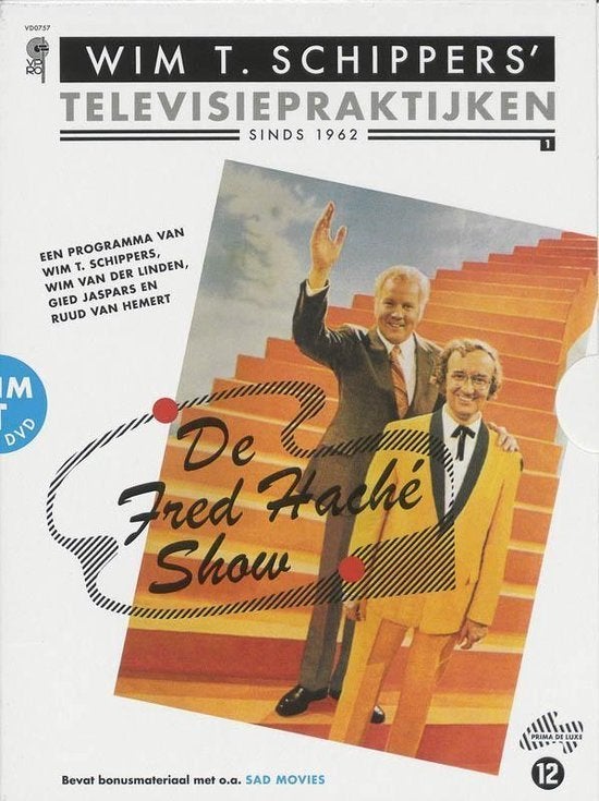 W T Schippers televisiepraktijken De Fred Hache Show, Alle leeftijden, Zo goed als nieuw, Komedie, Ophalen of Verzenden