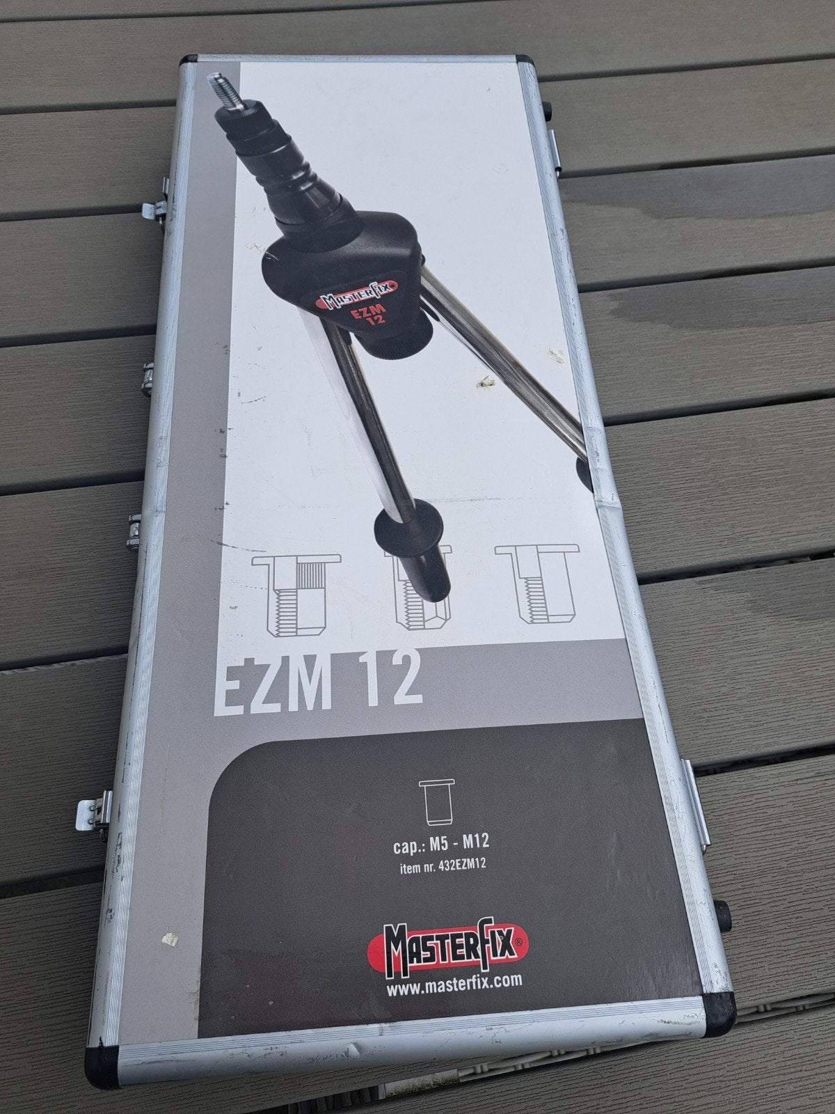 Masterfix blindklinkmoertangset EZM12, Verzenden, Gebruikt
