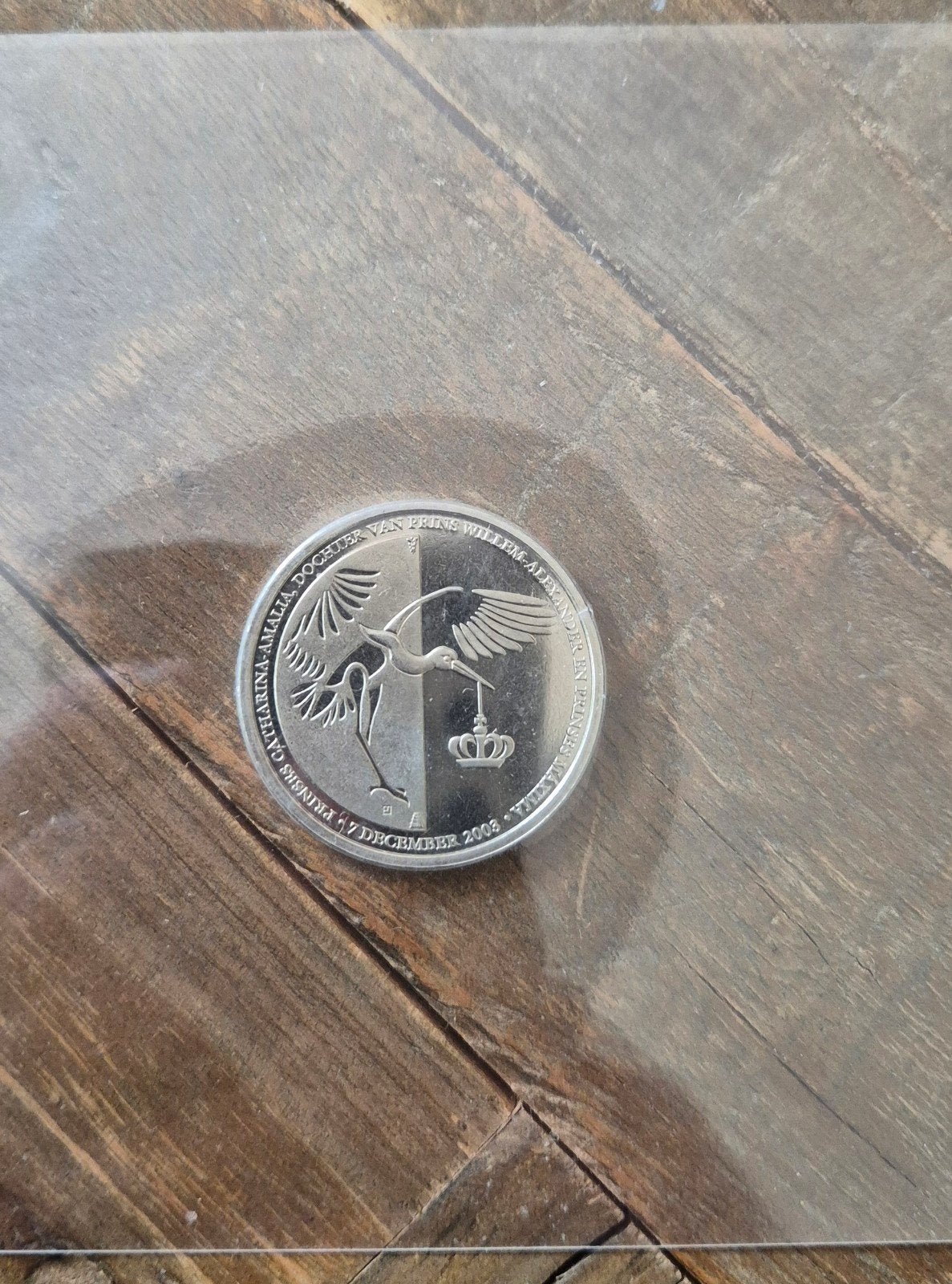 Geborte munt Princess Amalia, Ophalen of Verzenden, Koningin Beatrix, Euro's, Losse munt
