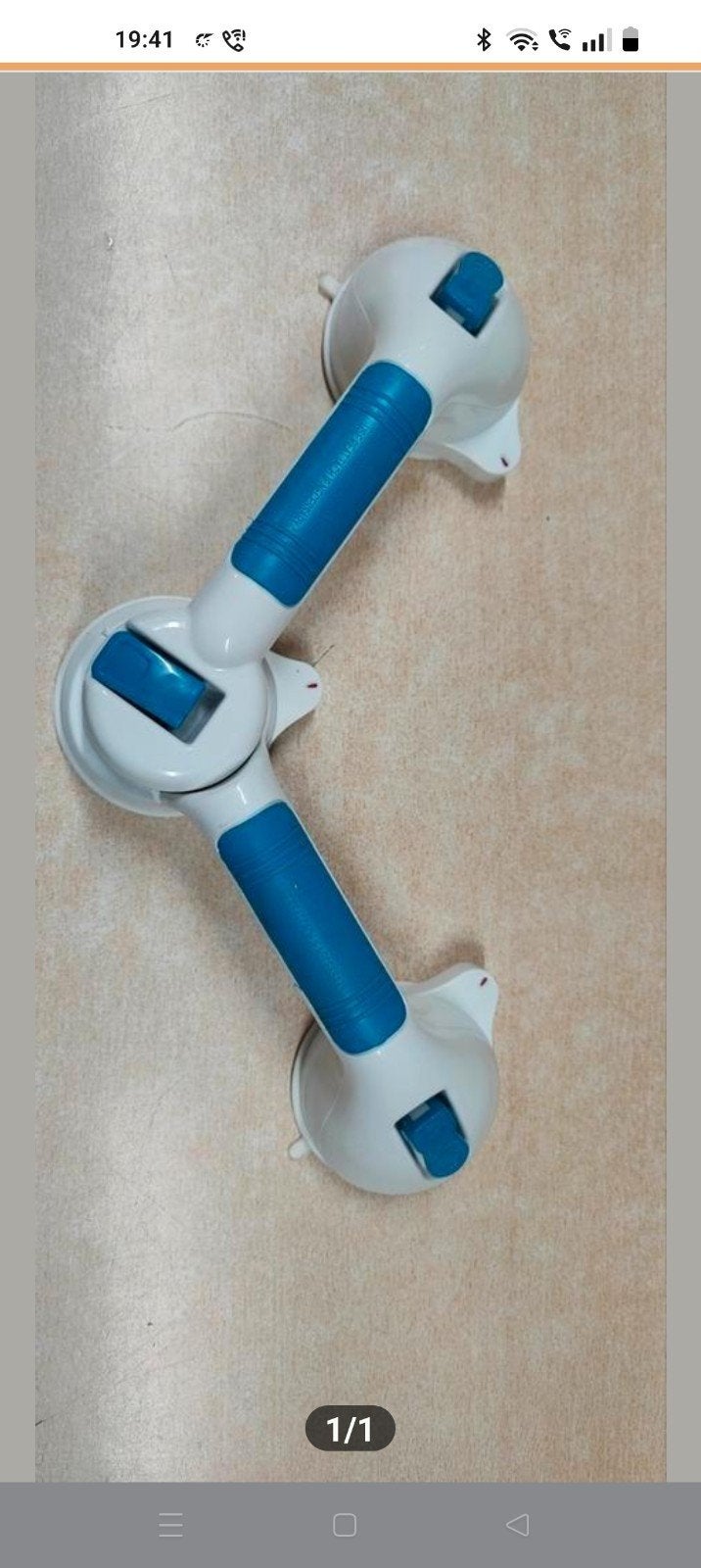 Zuignap steun voor Douche of WC, Ophalen of Verzenden, Gebruikt