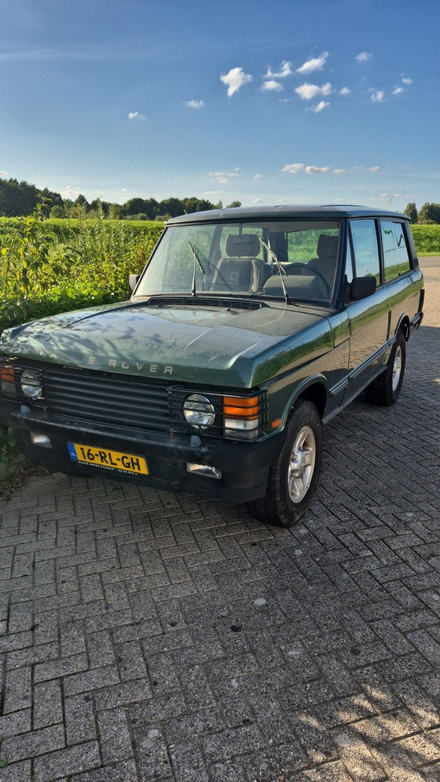Rover Range Rover 3.5 4WD 1978 Groen, 8 cilinders, 2000 kg, Origineel Nederlands, Handgeschakeld
