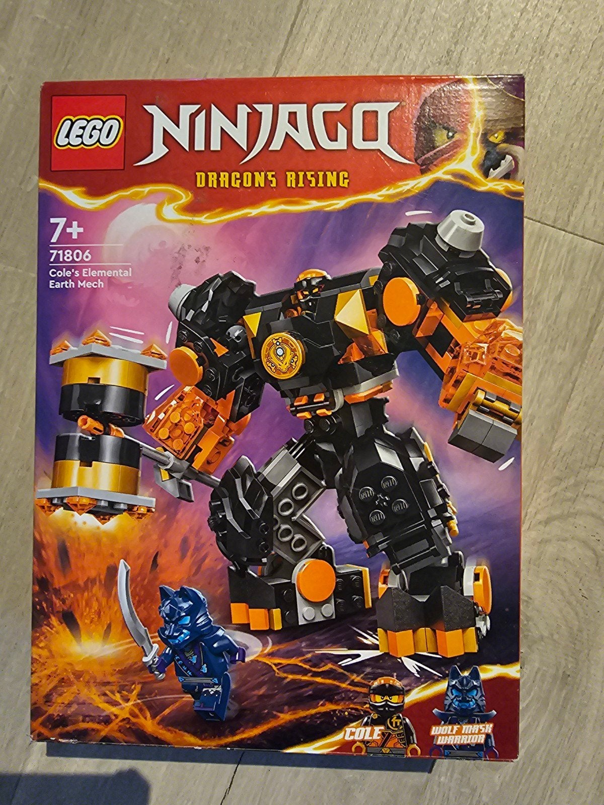LEGO Ninjago 71806 Cole's Elementaire Aardemecha, Ophalen of Verzenden