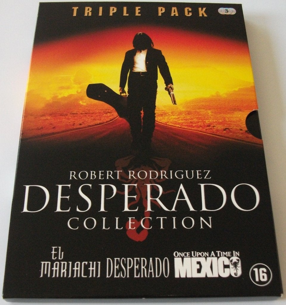 Dvd *** DESPERADO COLLECTION *** 3-Disc Boxset Triple Pack, Engels, Vanaf 16 jaar, Nederlands, Actie