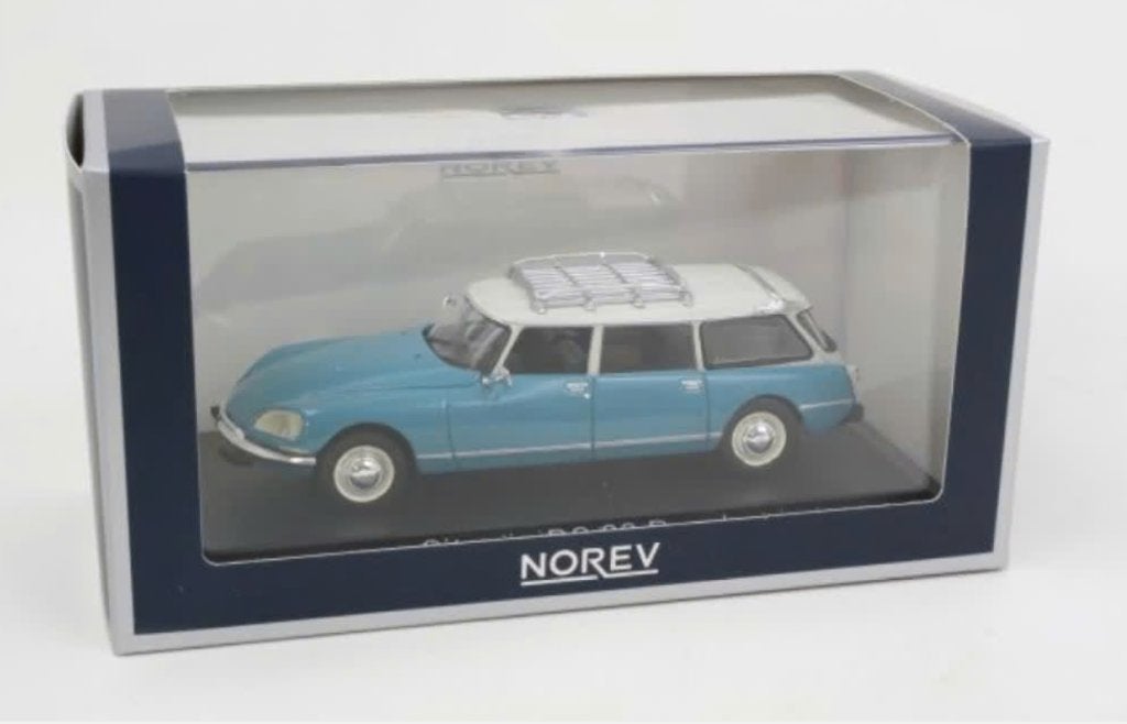 Citroen DS 23 Break '74 Blauw schaal 1:43 NOREV Ref. 155048, Verzenden, Nieuw, Auto, Norev