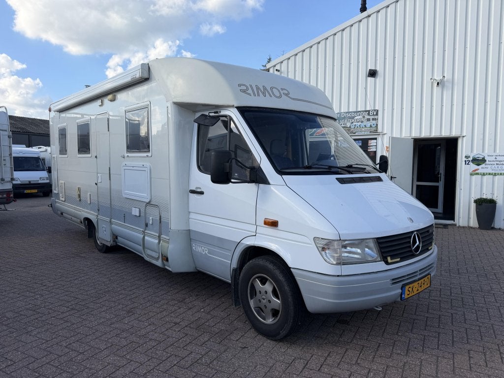 Rimor Sailer Mercedes 312D 5 cilinder Frans bed, Caravans en Kamperen, Bedrijf, Mercedes, Rimor, Tot en met 5