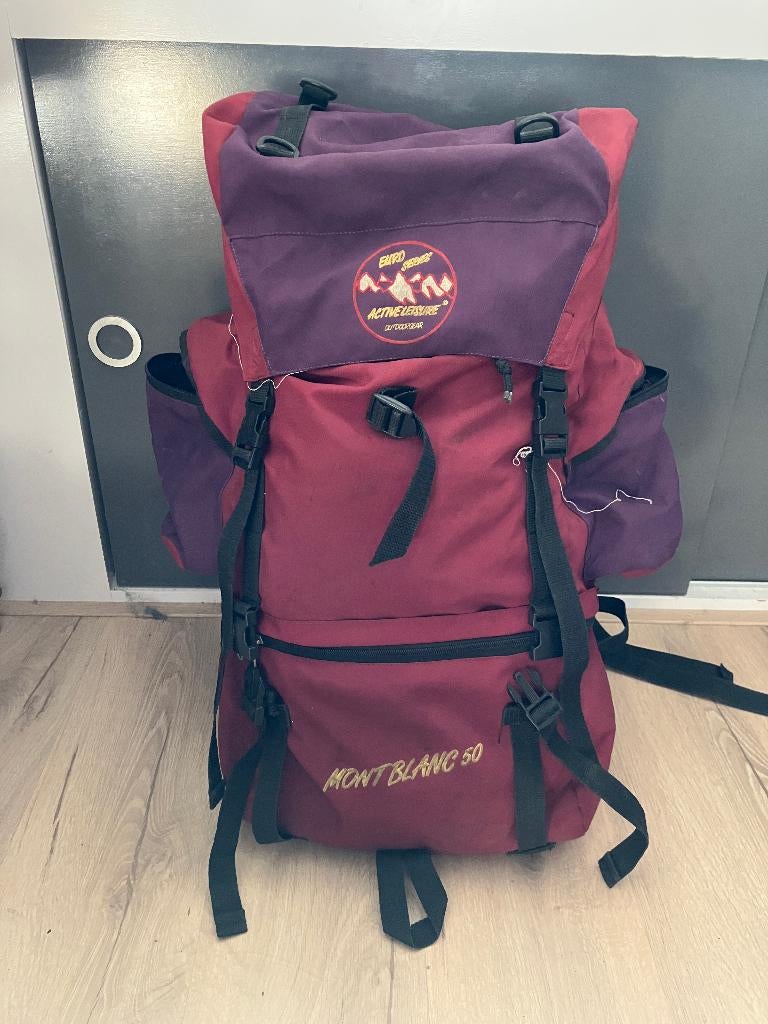 Backpacker Rugzak, Sieraden, Tassen en Uiterlijk, Tassen | Rugtassen, 40 cm of meer, Gebruikt, Trekking, 60 cm of meer