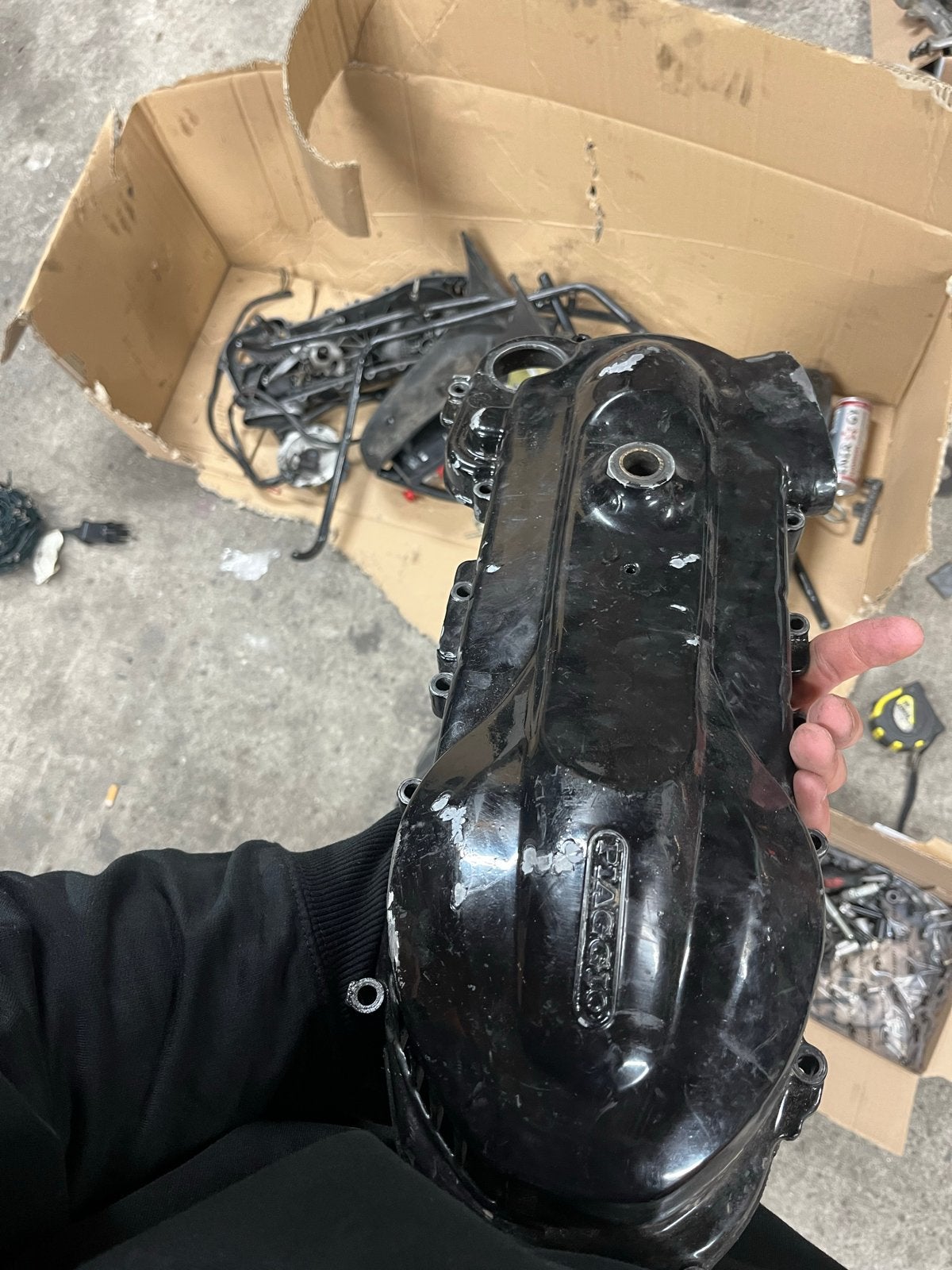 2x Carterkap 125/180 SKR zonder binnenwerksels, Ophalen of Verzenden, Gebruikt, Kap